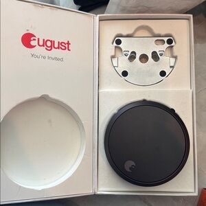Brand new August smart lock dark gray Aug-sl02-m02-g02